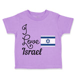 Toddler Clothes I Love Israel Toddler Shirt Baby Clothes Cotton