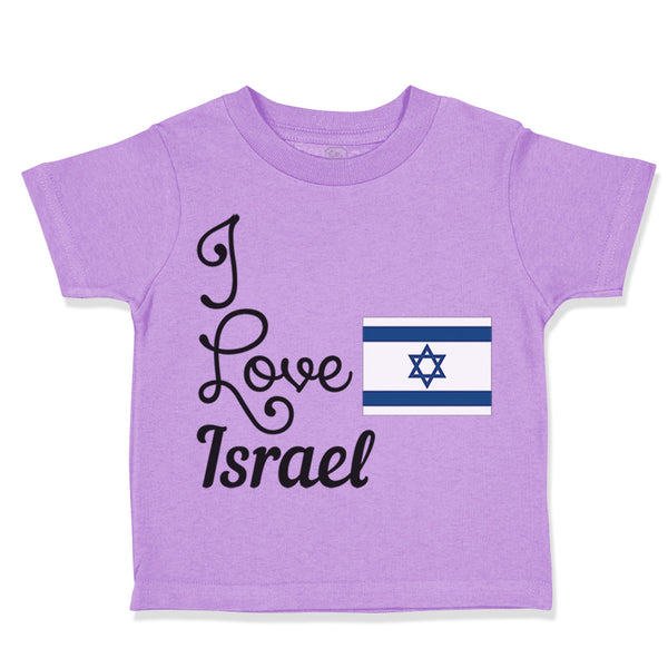 Toddler Clothes I Love Israel Toddler Shirt Baby Clothes Cotton