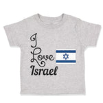 Toddler Clothes I Love Israel Toddler Shirt Baby Clothes Cotton
