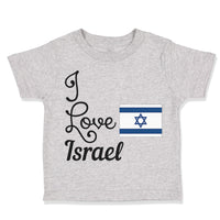 Toddler Clothes I Love Israel Toddler Shirt Baby Clothes Cotton
