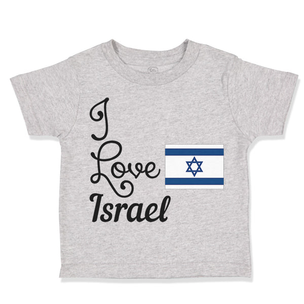 Toddler Clothes I Love Israel Toddler Shirt Baby Clothes Cotton