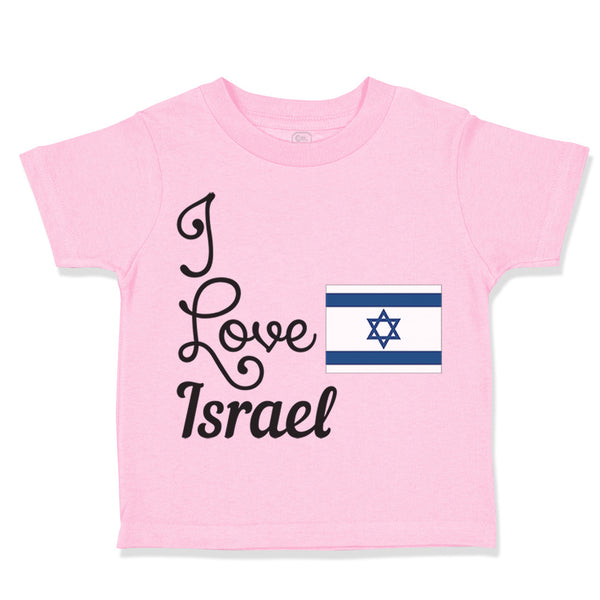 Toddler Clothes I Love Israel Toddler Shirt Baby Clothes Cotton