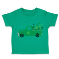 Toddler Clothes Green Truck St Patrick's Irish Clover Shamrock Ireland Cotton