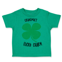 Toddler Clothes Grandma's Lucky Charm St Patrick's Irish Clover Shamrock Cotton