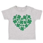 Toddler Clothes Heart Love Shamrock Clover St Patrick's Irish Ireland Cotton