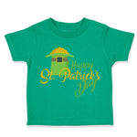 Toddler Clothes Happy St Patrick's Day Shamrock Clover Irish Ireland Hat Gold
