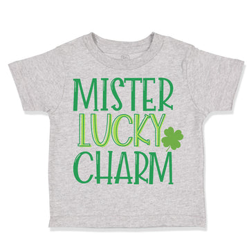 Toddler Clothes Mister Lucky Charm St Patrick's Irish Ireland Shamrock Clover