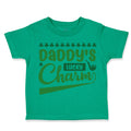 Toddler Clothes Daddy's Lucky Charm St Patrick's St Patty Clover Shamrock Kids