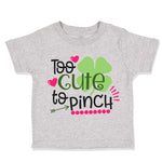Toddler Clothes Cute Pinch Patrick's Patty Clover Ireland Shamrock Toddler Shirt