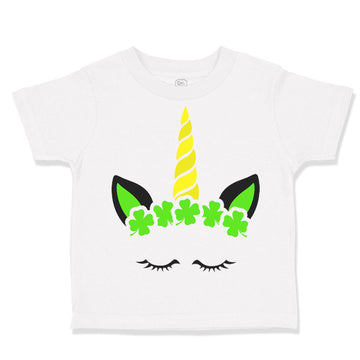 Toddler Clothes Unicorn Patrick's Shamrock Clover Cute Ireland Funny Cotton