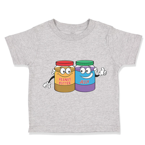Toddler Clothes Peanut Butter - Jelly Toddler Shirt Baby Clothes Cotton