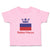 Toddler Girl Clothes Haitian Princess Crown Countries Princess Toddler Shirt