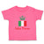 Toddler Girl Clothes Italian Princess Crown Countries Princess Toddler Shirt