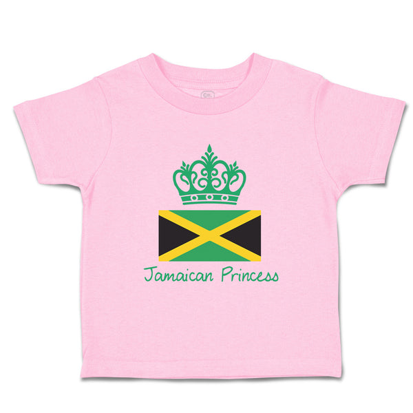 Toddler Girl Clothes Jamaican Princess Crown Countries Princess Toddler Shirt