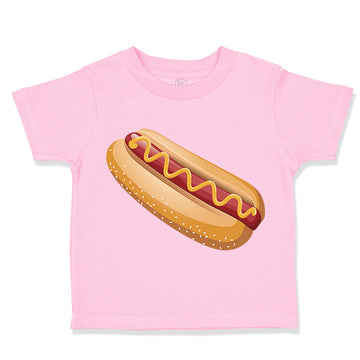 Toddler Clothes Delicious Hot Dog Funny Toddler Shirt Baby Clothes Cotton