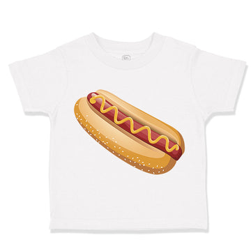 Toddler Clothes Delicious Hot Dog Funny Toddler Shirt Baby Clothes Cotton