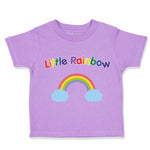 Toddler Clothes Little Rainbow Funny Humor Toddler Shirt Baby Clothes Cotton