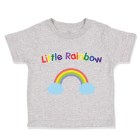 Toddler Clothes Little Rainbow Funny Humor Toddler Shirt Baby Clothes Cotton