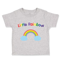 Toddler Clothes Little Rainbow Funny Humor Toddler Shirt Baby Clothes Cotton