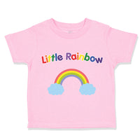 Toddler Clothes Little Rainbow Funny Humor Toddler Shirt Baby Clothes Cotton