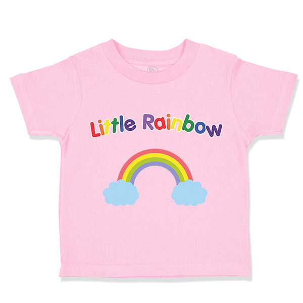 Toddler Clothes Little Rainbow Funny Humor Toddler Shirt Baby Clothes Cotton