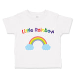 Toddler Clothes Little Rainbow Funny Humor Toddler Shirt Baby Clothes Cotton