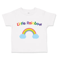 Toddler Clothes Little Rainbow Funny Humor Toddler Shirt Baby Clothes Cotton