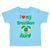 Toddler Clothes I Love My Brazilian Aunt Toddler Shirt Baby Clothes Cotton