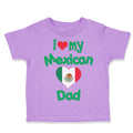 Toddler Clothes I Love My Mexican Dad Toddler Shirt Baby Clothes Cotton