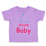 Toddler Clothes Acute Math Geek Nerd Baby Funny Humor Style A Toddler Shirt