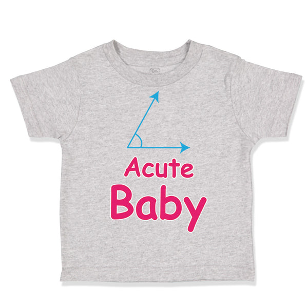 Toddler Clothes Acute Math Geek Nerd Baby Funny Humor Style A Toddler Shirt