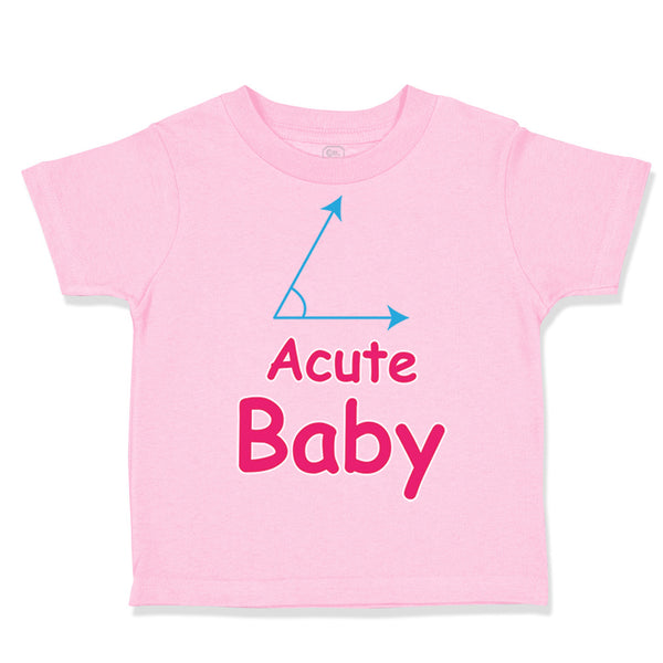 Toddler Clothes Acute Math Geek Nerd Baby Funny Humor Style A Toddler Shirt
