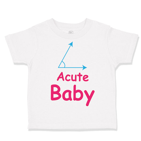 Acute Math Geek Nerd Baby Funny Humor Style A