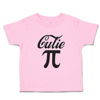 Toddler Clothes Cutie Pi A Funny & Novelty Education Toddler Shirt Cotton