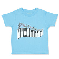 Toddler Clothes Piano Music Toddler Shirt Baby Clothes Cotton