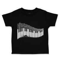 Toddler Clothes Piano Music Toddler Shirt Baby Clothes Cotton