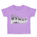 Toddler Clothes Piano Music Toddler Shirt Baby Clothes Cotton