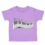 Toddler Clothes Piano Music Toddler Shirt Baby Clothes Cotton