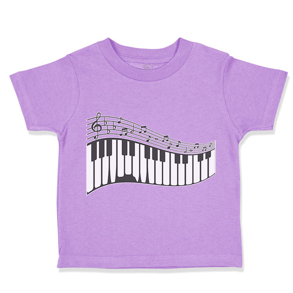 Toddler Clothes Piano Music Toddler Shirt Baby Clothes Cotton