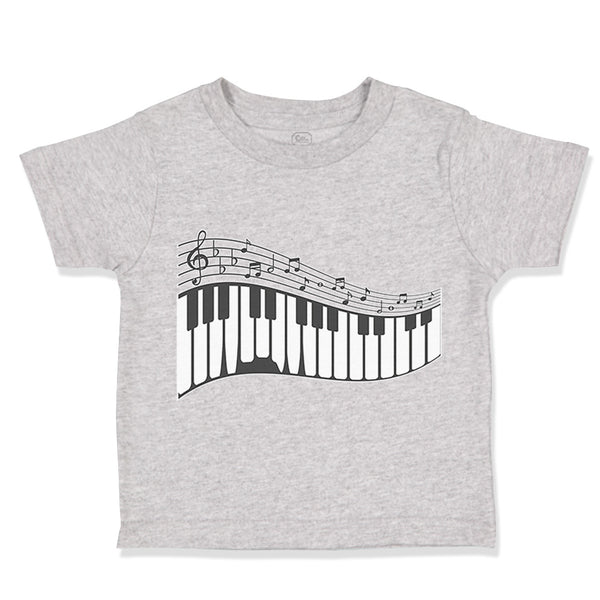 Toddler Clothes Piano Music Toddler Shirt Baby Clothes Cotton