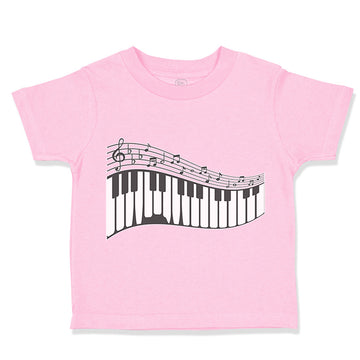 Toddler Clothes Piano Music Toddler Shirt Baby Clothes Cotton