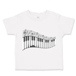 Toddler Clothes Piano Music Toddler Shirt Baby Clothes Cotton