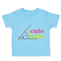 Toddler Clothes Acute Math Geek Nerd Baby Funny Humor Style C Toddler Shirt