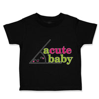 Toddler Clothes Acute Math Geek Nerd Baby Funny Humor Style C Toddler Shirt