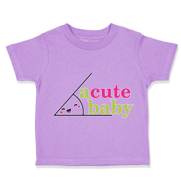 Toddler Clothes Acute Math Geek Nerd Baby Funny Humor Style C Toddler Shirt