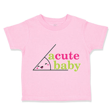 Toddler Clothes Acute Math Geek Nerd Baby Funny Humor Style C Toddler Shirt