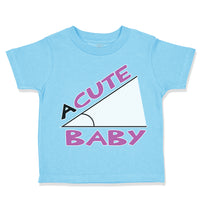 Toddler Clothes Acute Math Geek Nerd Baby Funny Humor Style D Toddler Shirt