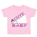 Toddler Clothes Acute Math Geek Nerd Baby Funny Humor Style D Toddler Shirt