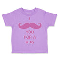 Toddler Girl Clothes I Mustache You for A Hug Funny Humor Toddler Shirt Cotton