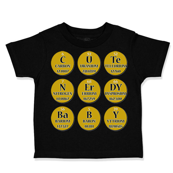 Toddler Clothes C U Te N Er Dy Ba B Y Nerd Geek Math School Toddler Shirt Cotton